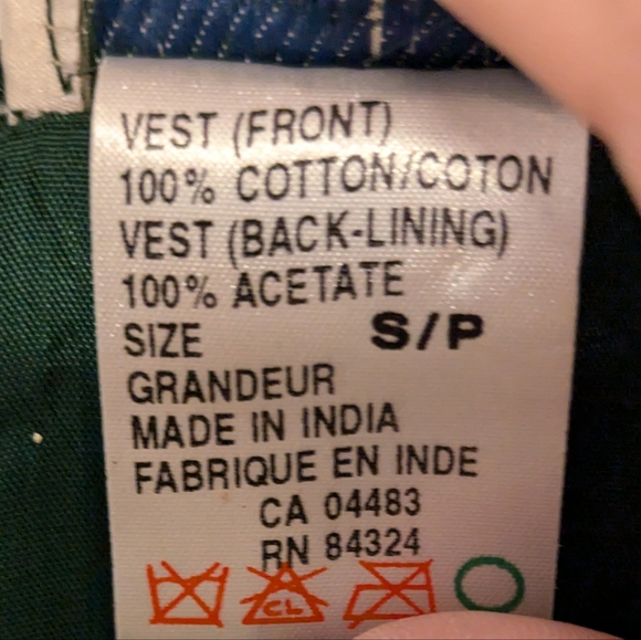 Vintage 80s Tapestry Print Vest - Picture 4 of 5